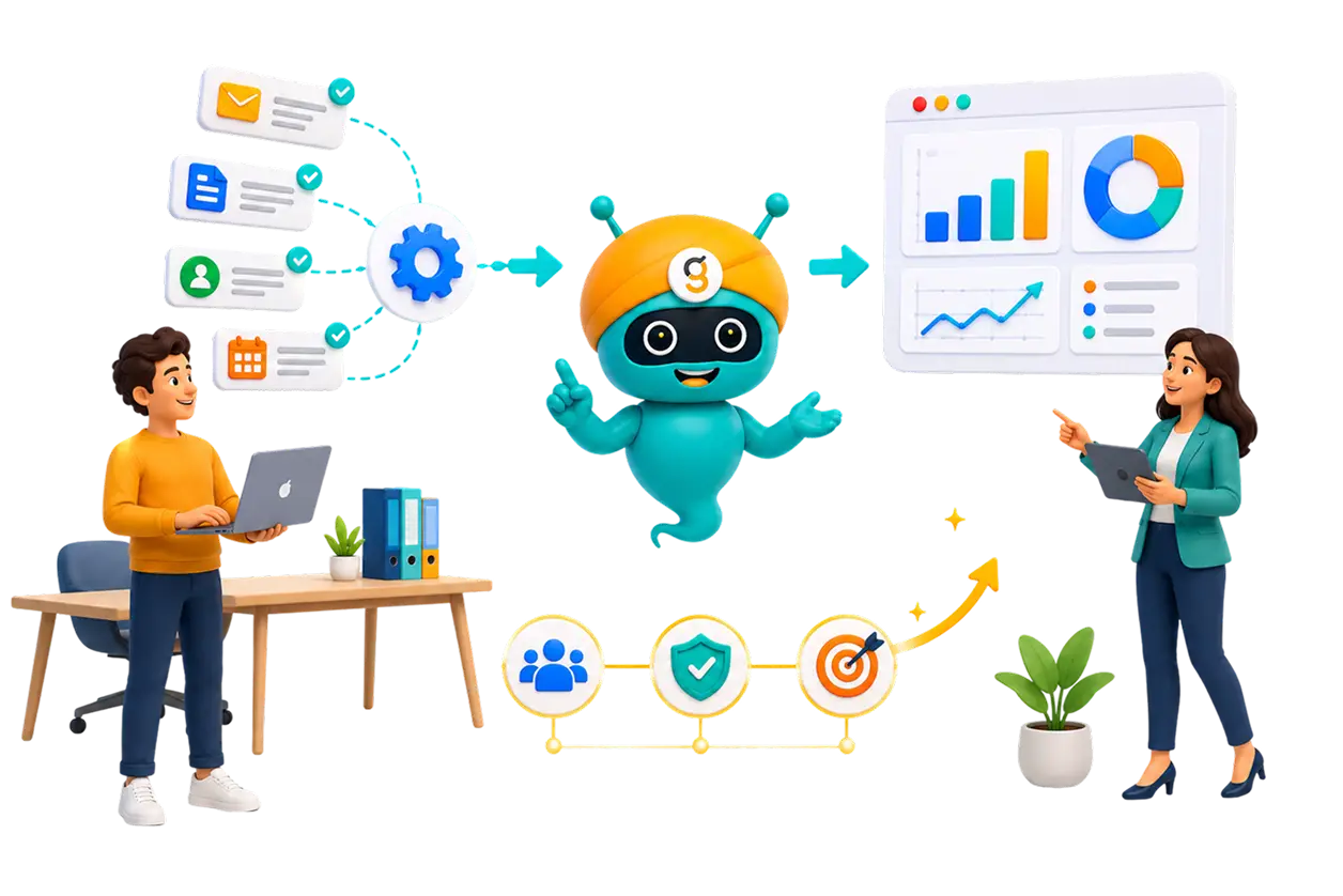Assistant d’intelligence artificielle gIA de SEGIC permettant d’automatiser les tâches