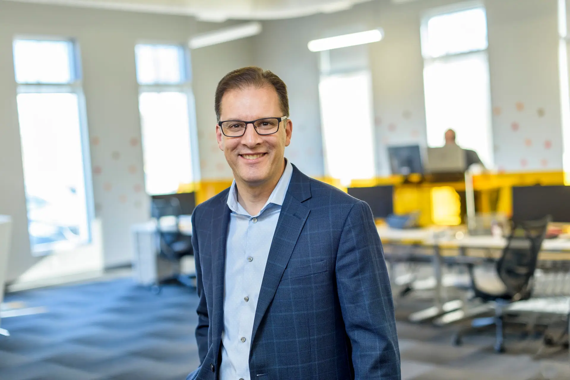 Portrait de Roger Grondin, vice-président Produit chez Segic
