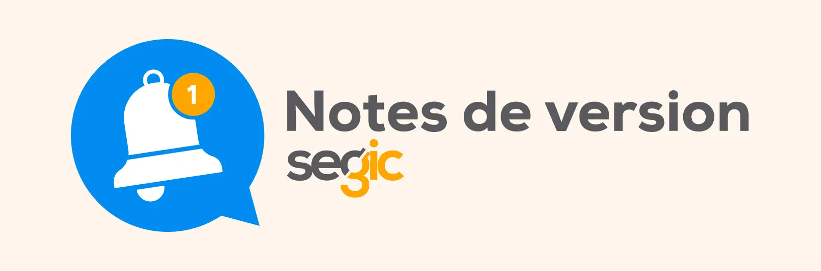 Illustration de la catégorie Notes de version — déploiements de la plateforme Segic